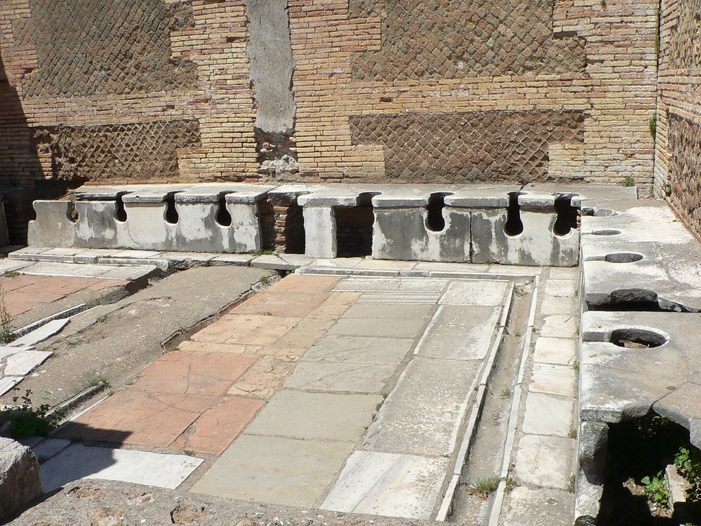 Public Toilet in Ostia Antica, Italia a photo on Flickriver