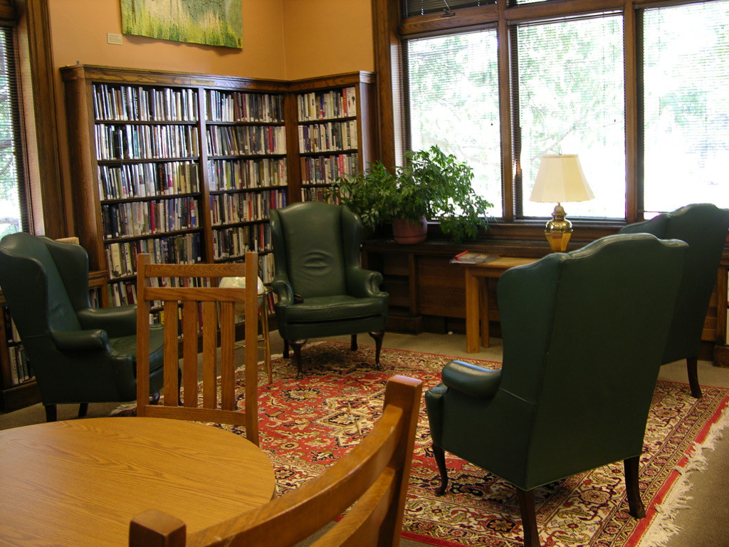 Northfield Carnegie Library reading room Northfield has on… Flickr
