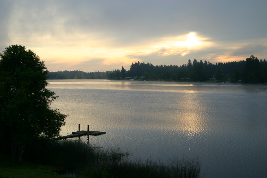 Black Lake at sunrise Jenni Flickr