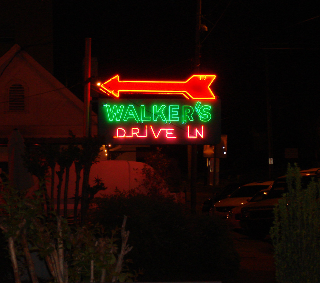 Walker's DriveIn Neon Sign, Jackson MS Ginger Flickr