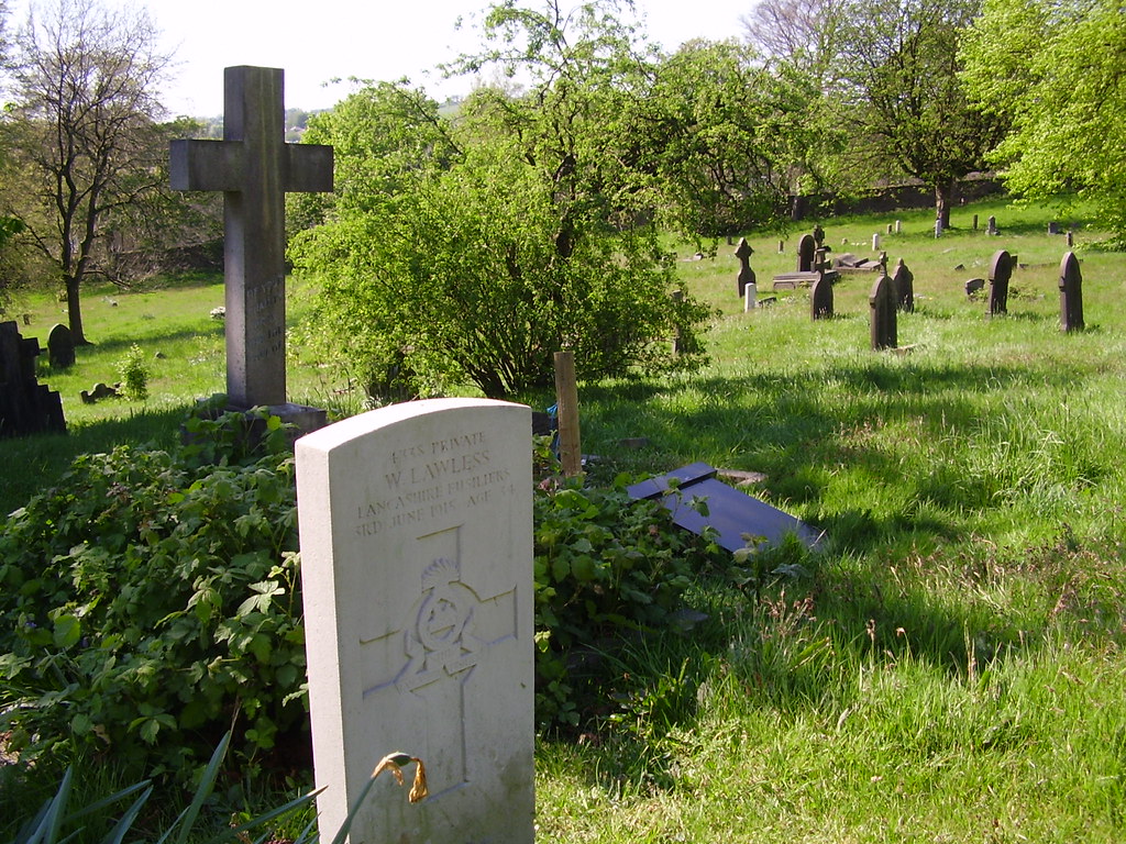 BLACKBURN CEMETERY Location of above, I can see when it ge… Flickr