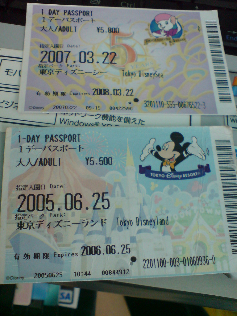 Disneyland/Disneysea Passport alexxis Flickr