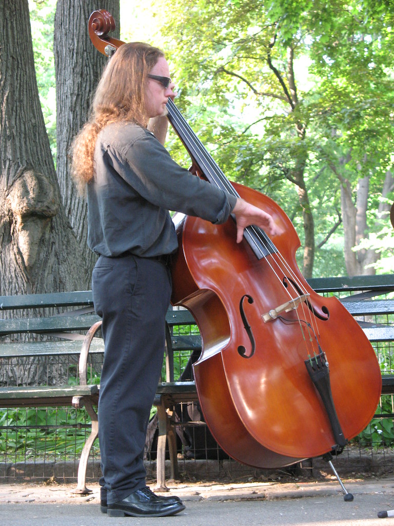 Music In central park, there are many bands performing and… Flickr
