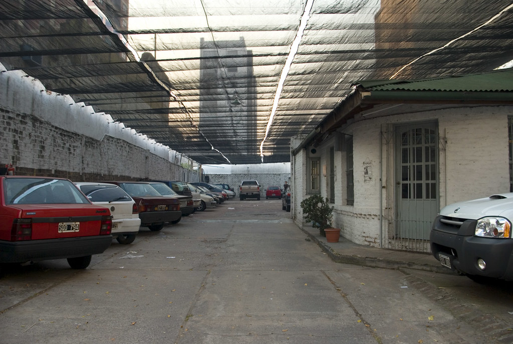 san_juan_parking_lot Parking lot with a cute house inside!… Dan