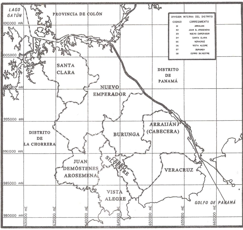 Distrito de Arraiján Mapa del Distrito de Arraiján, mostra… Flickr
