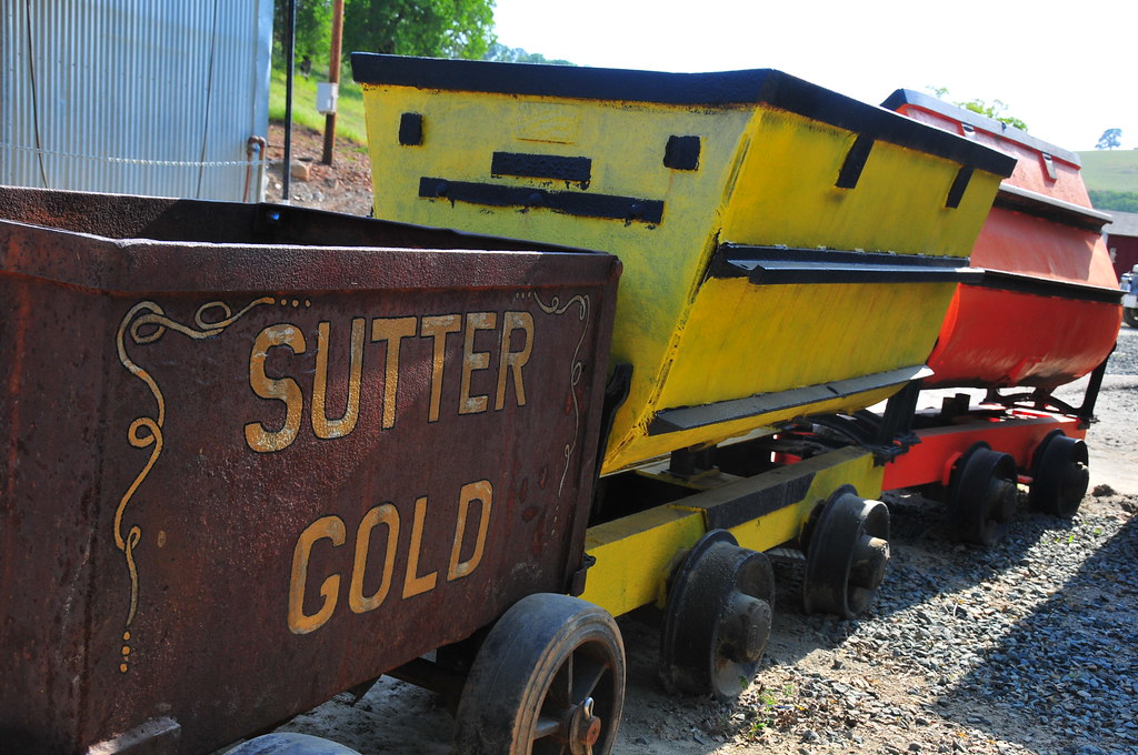Sutter Creek Gold Mine Rail Cars a photo on Flickriver