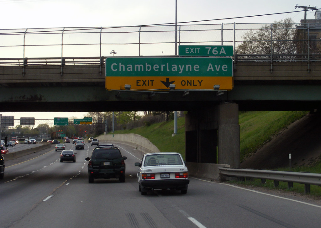 Chamberlayne Avenue Clearview BGS Clearview BGS for US 1/3… Flickr