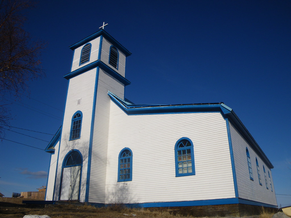 Church at Fond Du Lac, Saskatchewan Church in the remote n… Flickr
