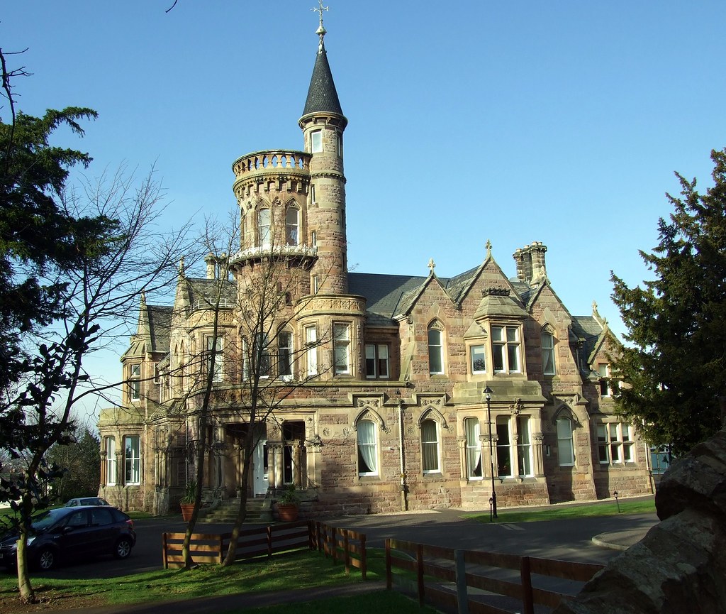 Kingston House, Edinburgh front approach Originally know… Flickr