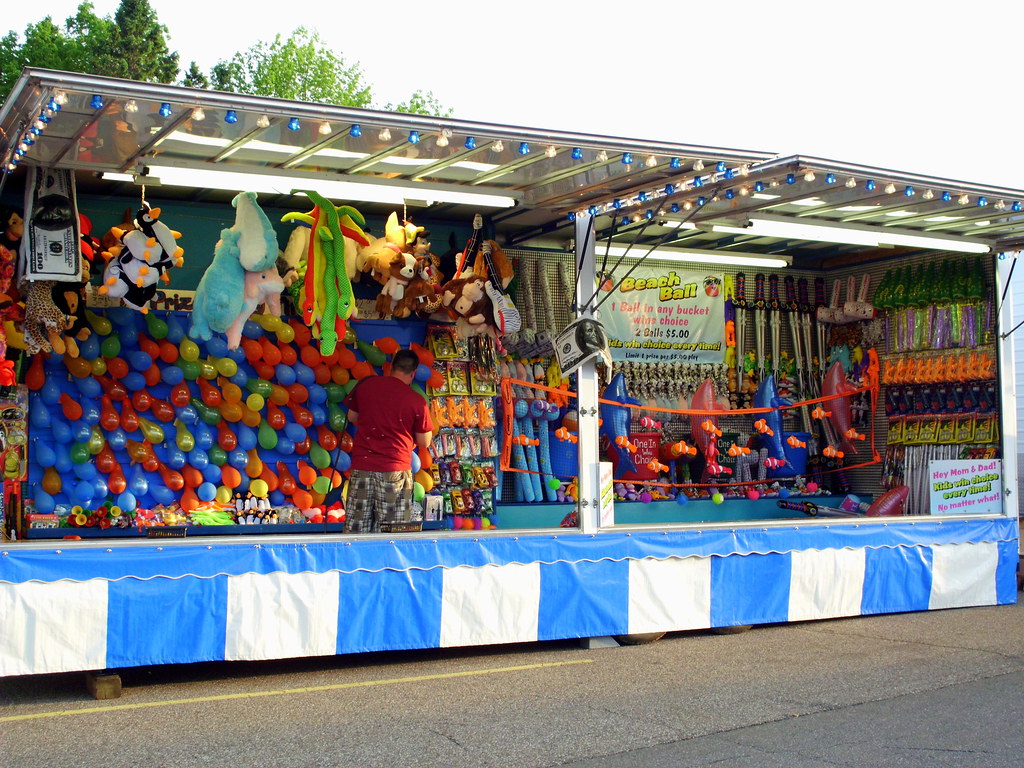 Balloon Darts And Beach Ball Carnival Games. Mark Flickr