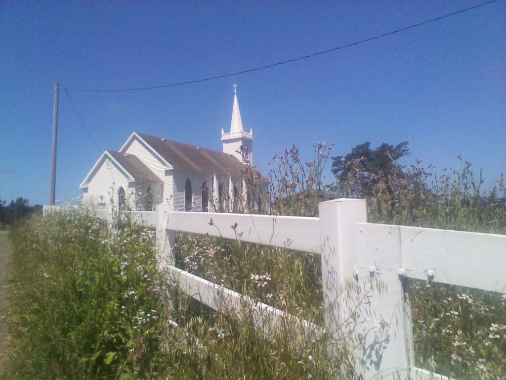 church, bodega bay junesteward Flickr