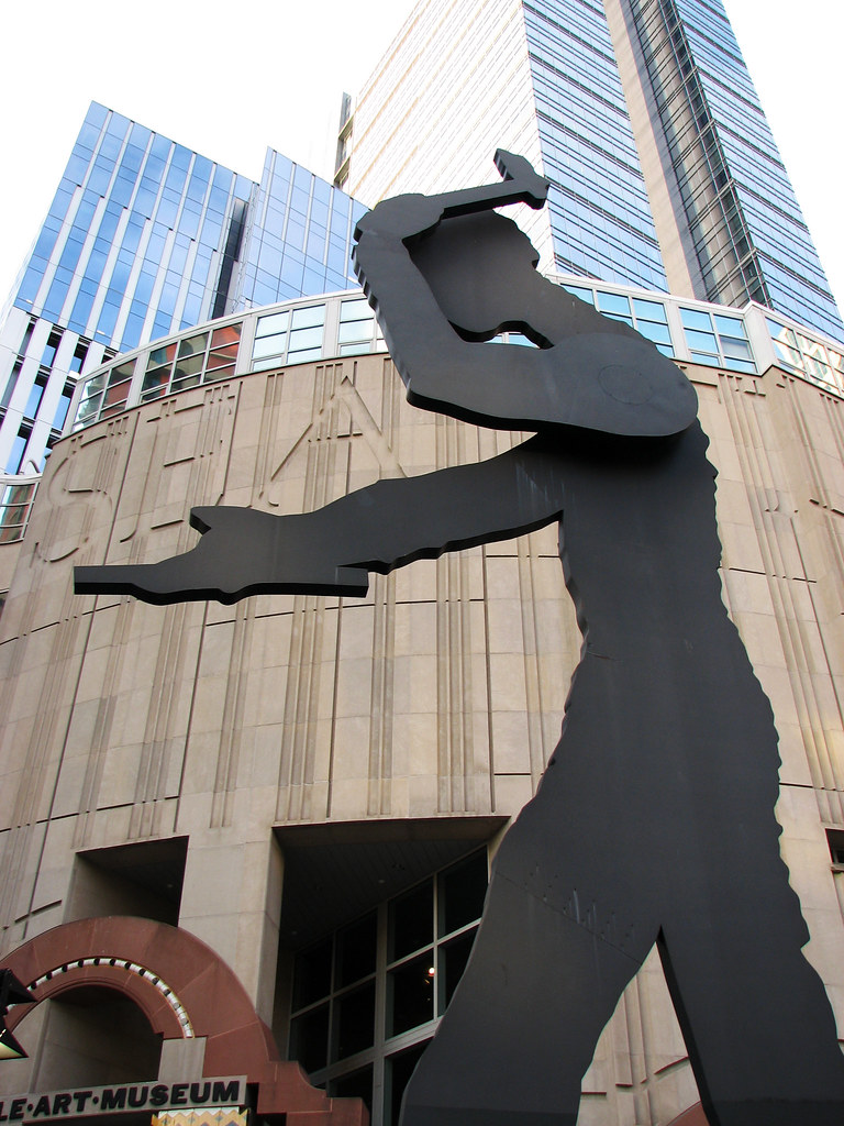 sculpture at the Seattle Art Museum, which I quite… Flickr