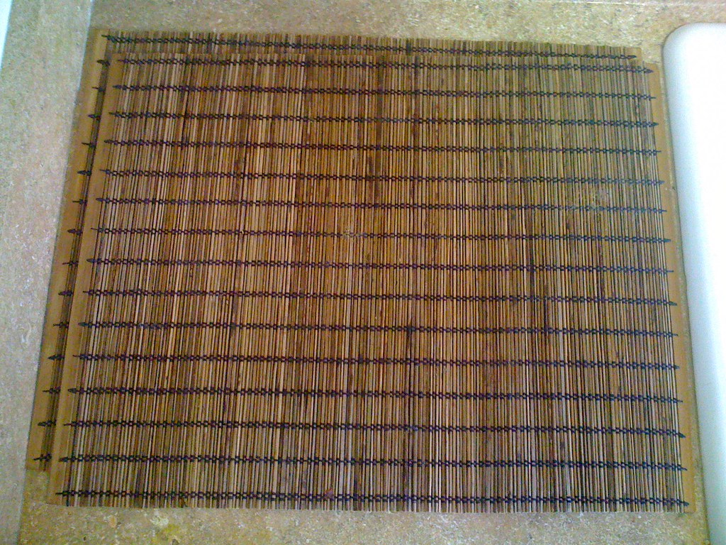 Ikea Bamboo Place Mats 1 each (2 total) usethecup Flickr