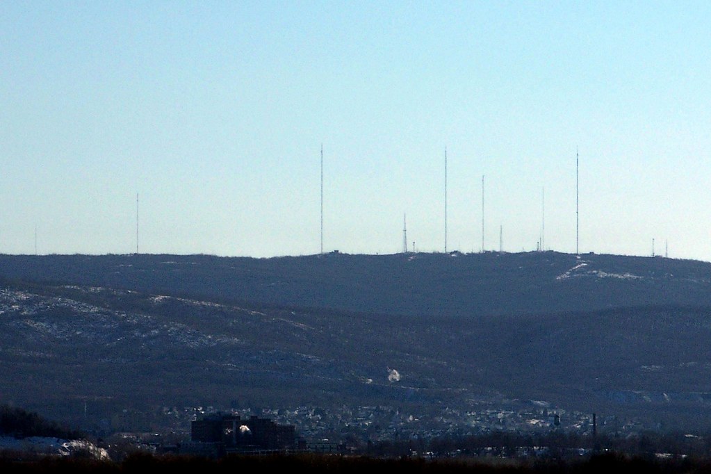 Penobscot antenna farm after the collapse Same view afte… Flickr