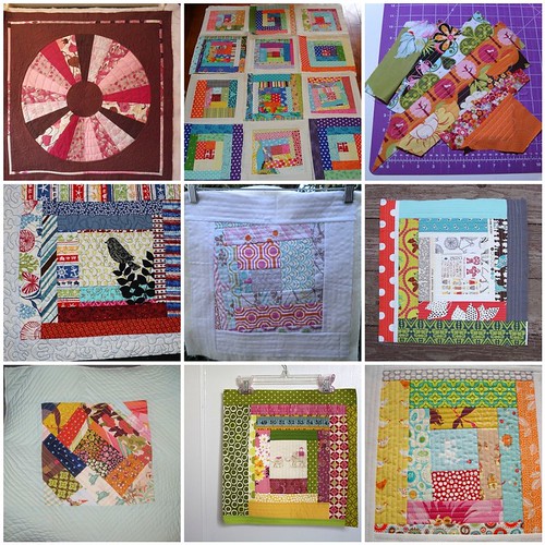 Quilt As You Go Blocks Inspiration 1. Party Rings, secon… Flickr