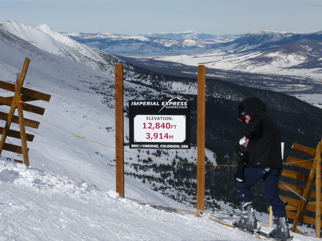 World's highest chair lift Breckenridge, CO, USA (January … Flickr