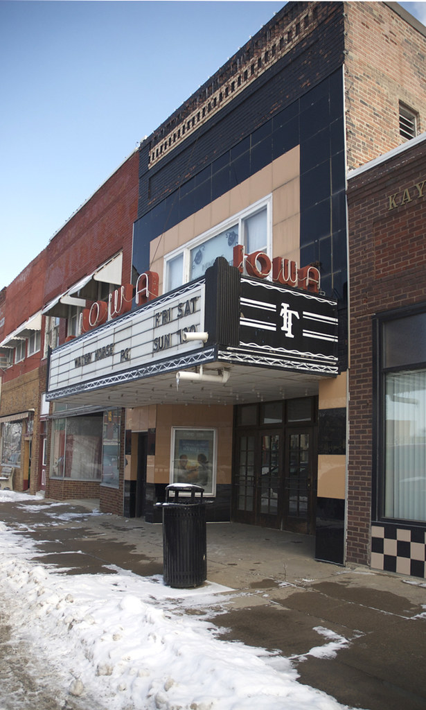 Iowa Theater, Bloomfield, IA Cool kind of art decoy Flickr
