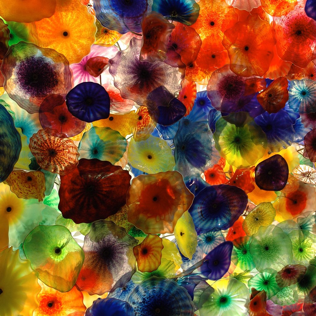Color Glass Sculptures by Dale Chihuly I live in Portland,… Flickr