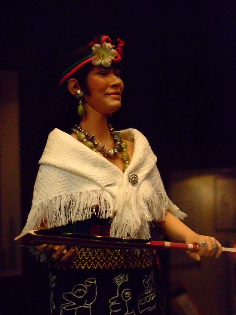 Historical Portrait Figure of Melinche who served as interpreter for