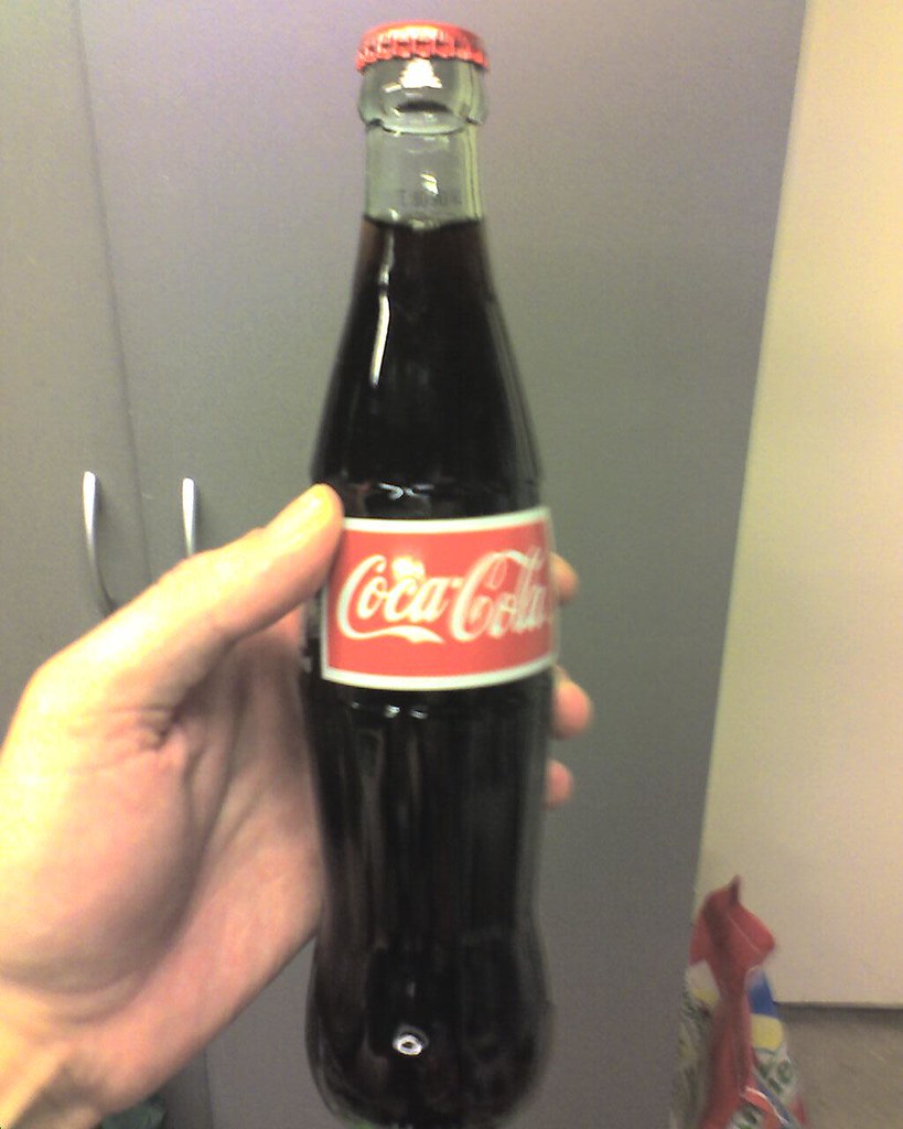 Mexican Coke. Made with real cane sugar instead of highfr… Flickr