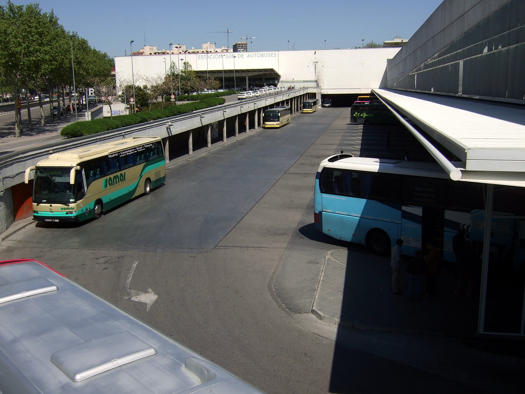 Estación Sur de Autobuses Madrid 900V See where this pic… Flickr