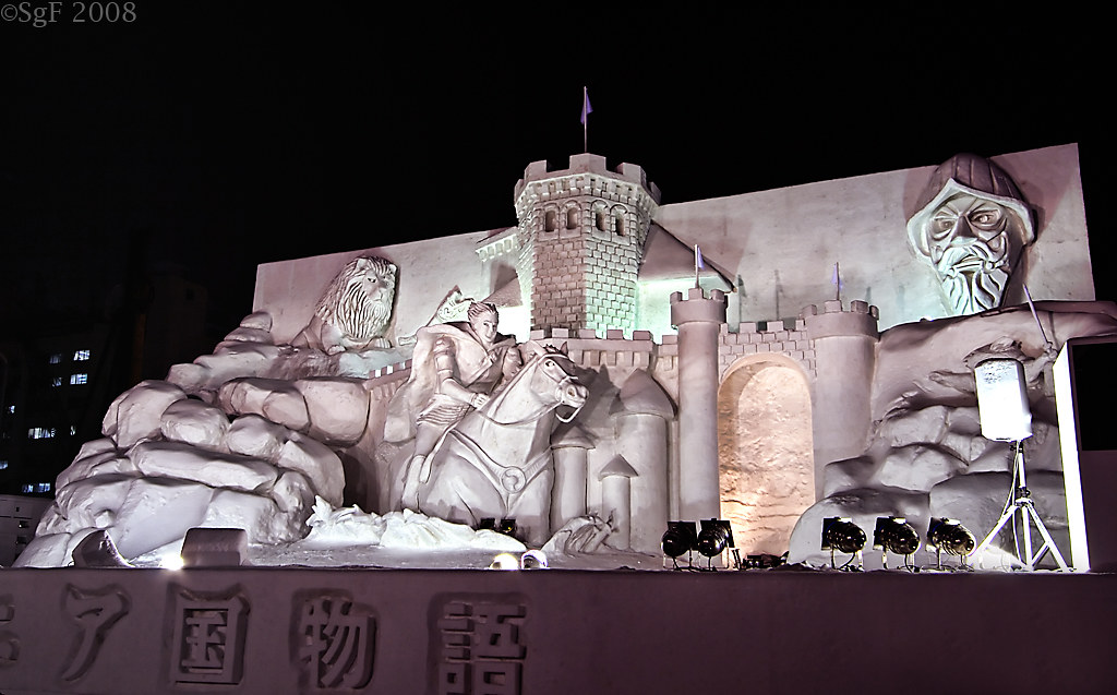 Snow Sculptures Sapporo The famous snow festival in Sappor… Flickr