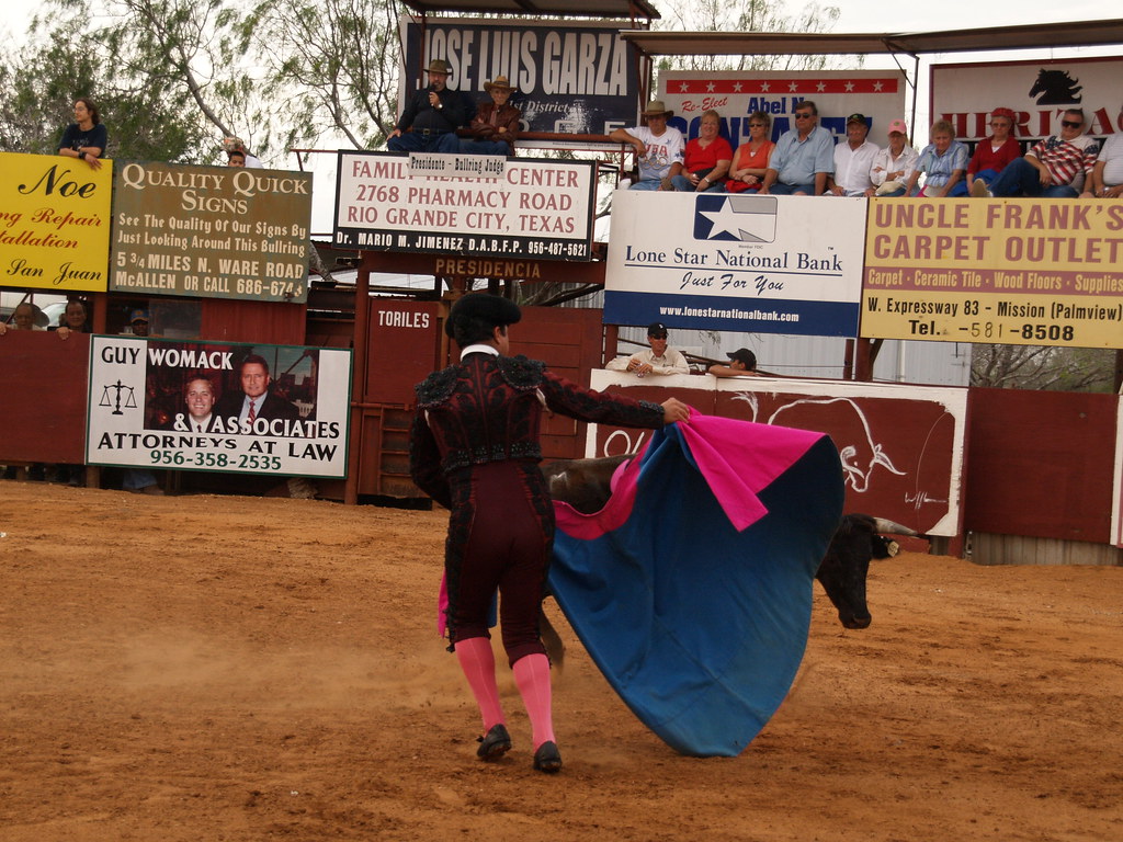 Le Gloria Texas Bullfighting Matador Santa Maria Bullring … Flickr