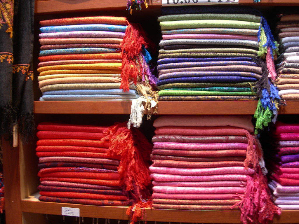 Silk Scarves in Bursa's Silk Market Turkey Day Ten (set), … Flickr