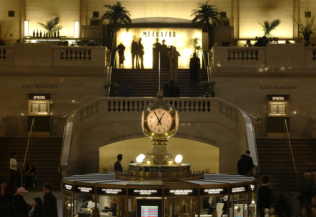 The Clock in Grand Central Station We didn't see any escap… Flickr