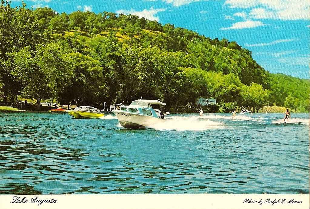 Lake Augusta, Sunbury , PA. Caption on the back reads Lak… Flickr