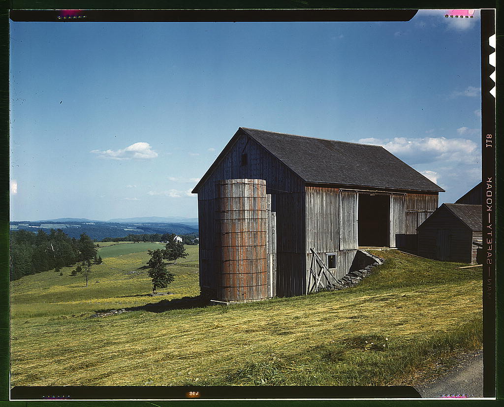 Farmland in the Catskill country, in New York State (LOC) Flickr