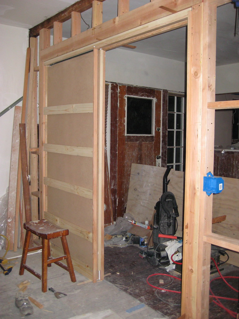 Finished Pocket Door Installation jcdeck2 Flickr
