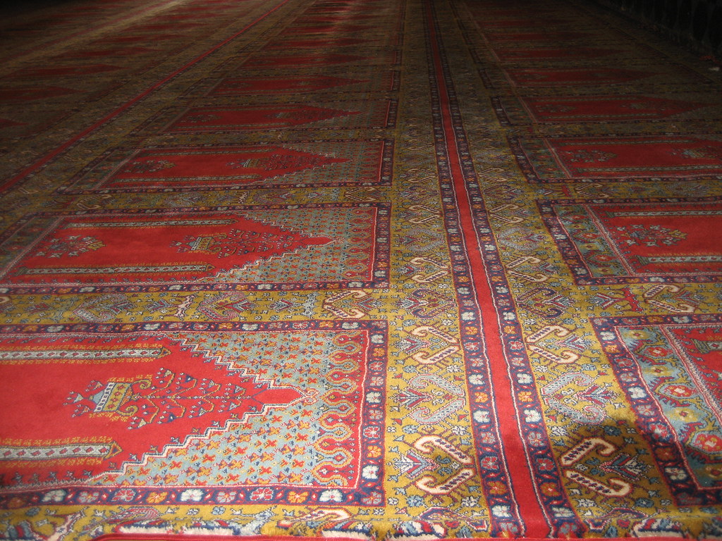 12 October 2007 Prayer rugs layering the floor of the Yesi… Flickr