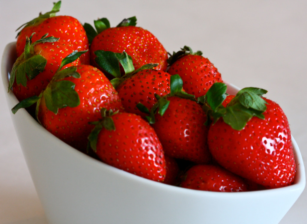 My first strawberries of this season... This year the stra… Flickr