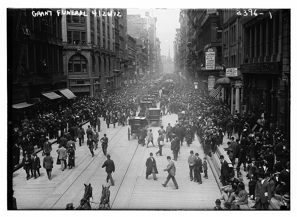 Grant funeral (LOC) Bain News Service,, publisher. Grant f… Flickr
