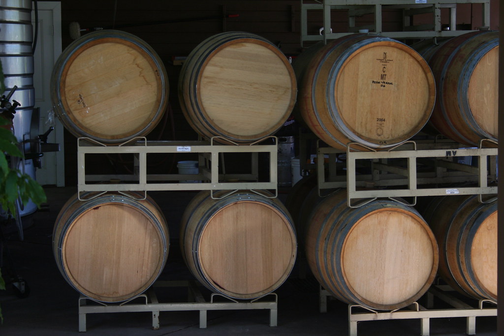 ArgerMartucci Barrels Wine barrels at the ArgerMartucci … Flickr