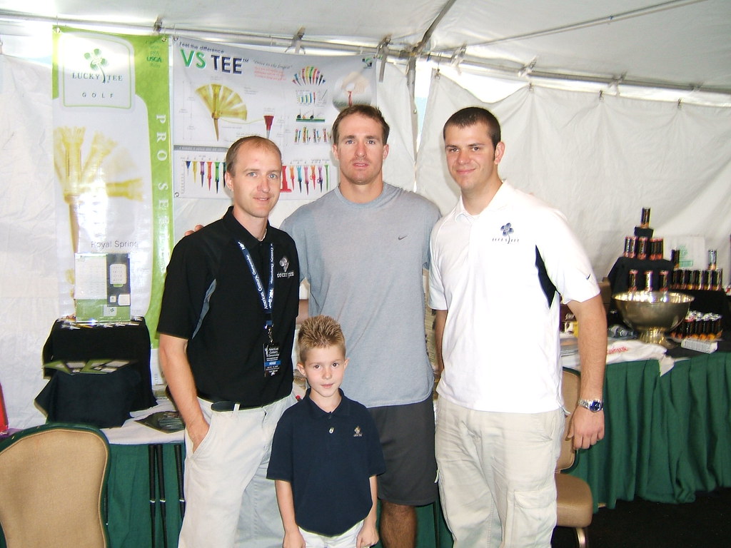 Drew Brees Drew Brees (center), QB of the New Orleans Sain… Flickr