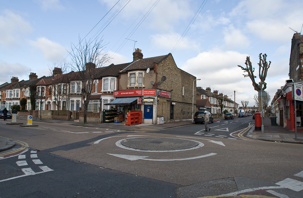 Burges Road, East Ham Junction of Altmore Ave. Part of the… Flickr