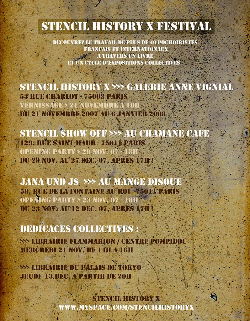 STENCILHISTORYXFESTIVAL stencilhistoryx Flickr