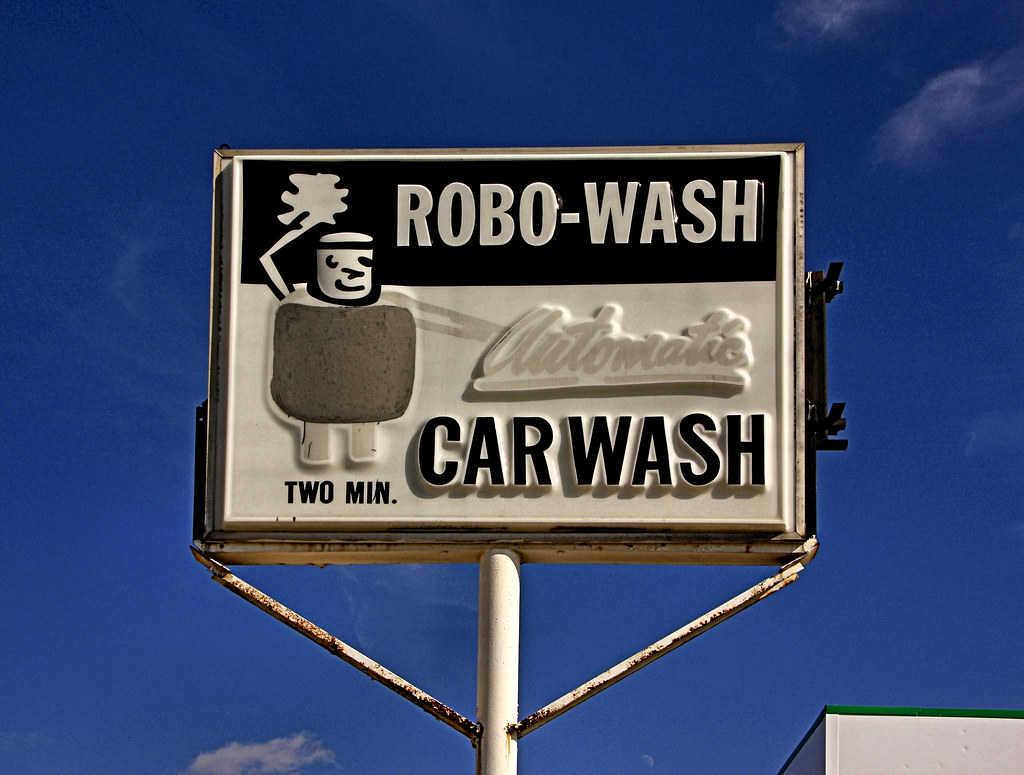 ROBOWASH Another One Bites the Dust! Along with Mr. Donut… Flickr