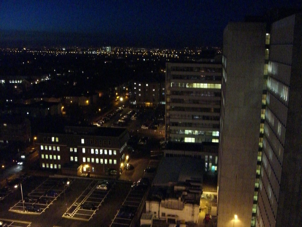 Alexander house looking North at night Southend on Sea loo… Flickr