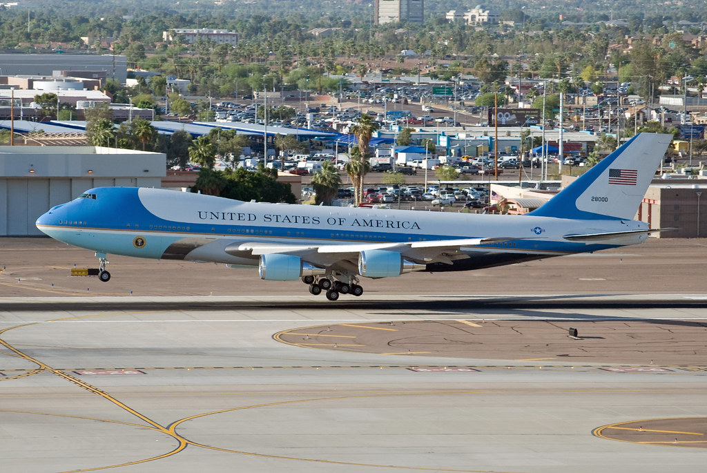 boeing vc25a "air force one" 89th Airlift Wing Andrews AF… Flickr