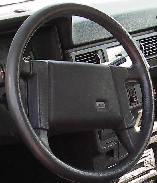 volvo 240 GLT steering wheel 1980' ies hinterland_1 Flickr