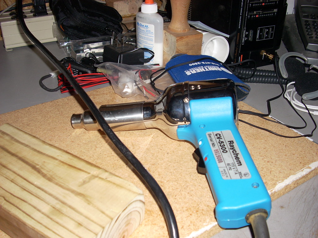 heat gun Heat guns are the best. Baking the kydex is still… Flickr