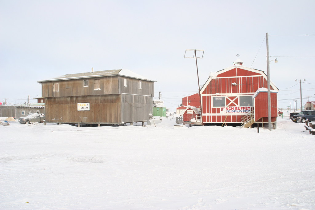 Buildings, Barrow, Alaska, 2007 The building on the right … Flickr