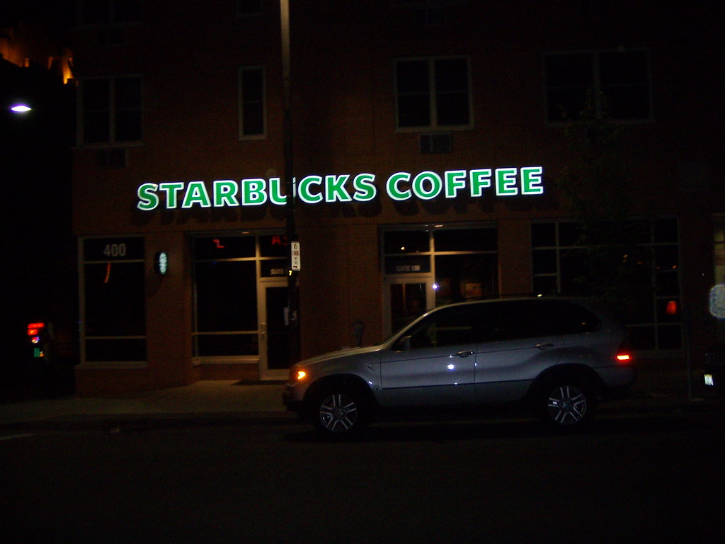 No!!!!! Starbucks in Ithaca, what has the world come to