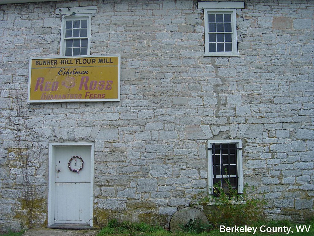 Bunker Hill Mill WV (1) Mill Creek Historic District nrhp… Flickr