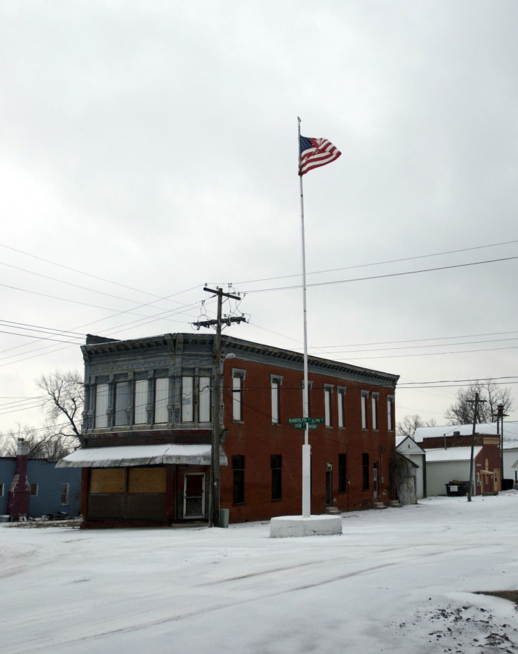 Higbee, MO I love the flagpole in the middle of town. Debora Drower