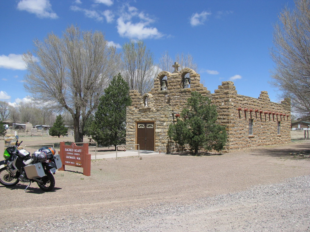 Quemado NM Beautiful church. this was not the middle of no… Flickr