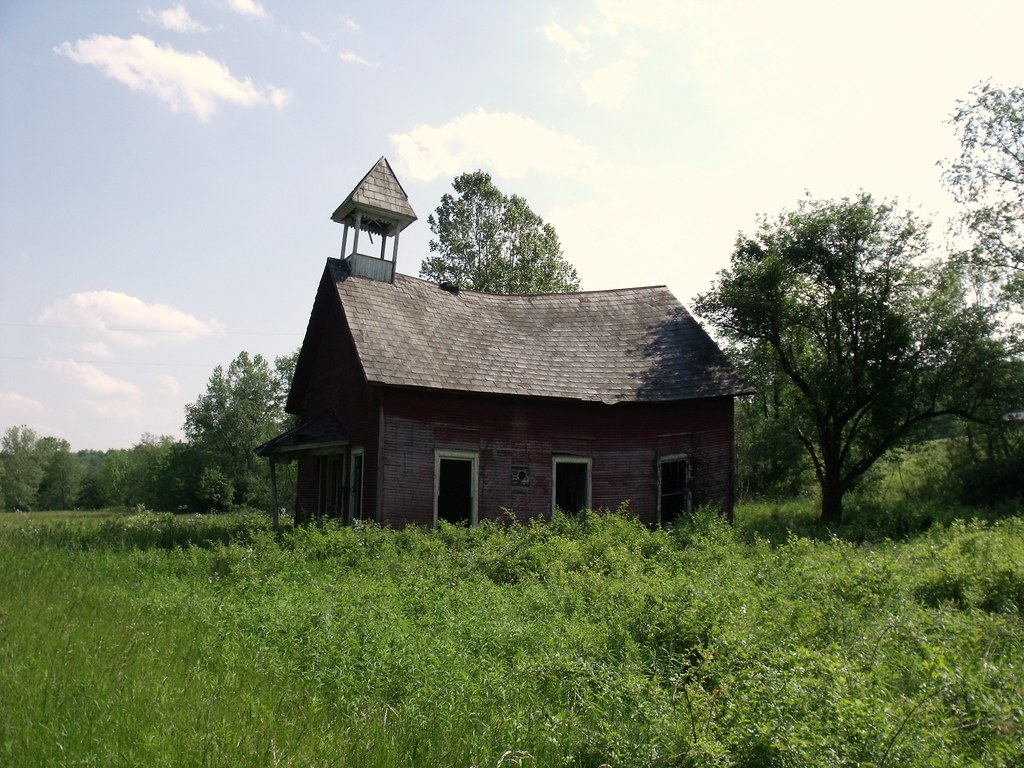 fallsburg schoolhouse/church michael Frank Flickr